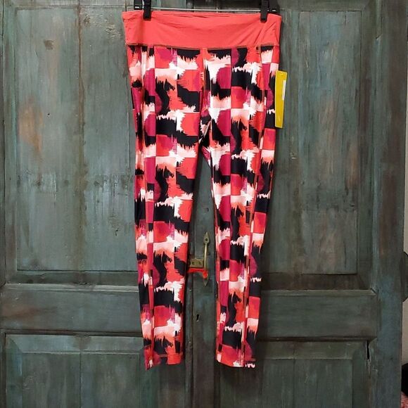 Lole Women's Cayo Ruby Mirage Leggings, Size Large,  NWT - Picture 2 of 9